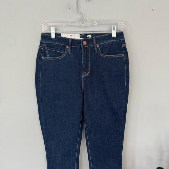 NWT Seven7 High Rise Skinny Jeans Dark Wash Women’s Size 4 Mom Jeans - Picture 3 of 8